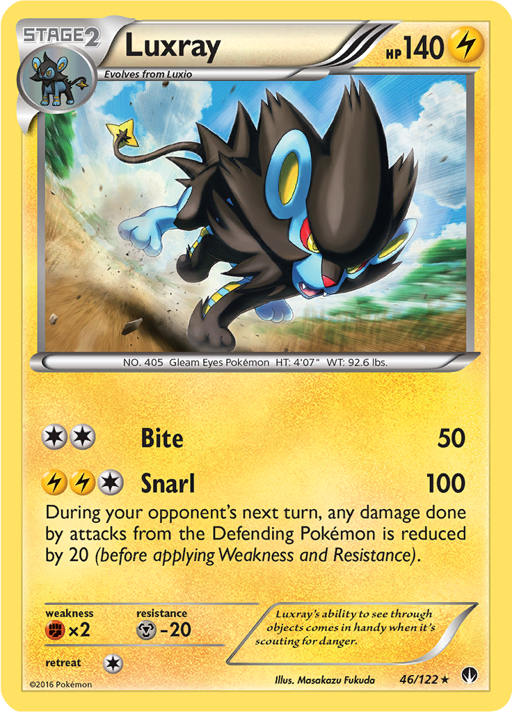 Luxray Reverse Holo