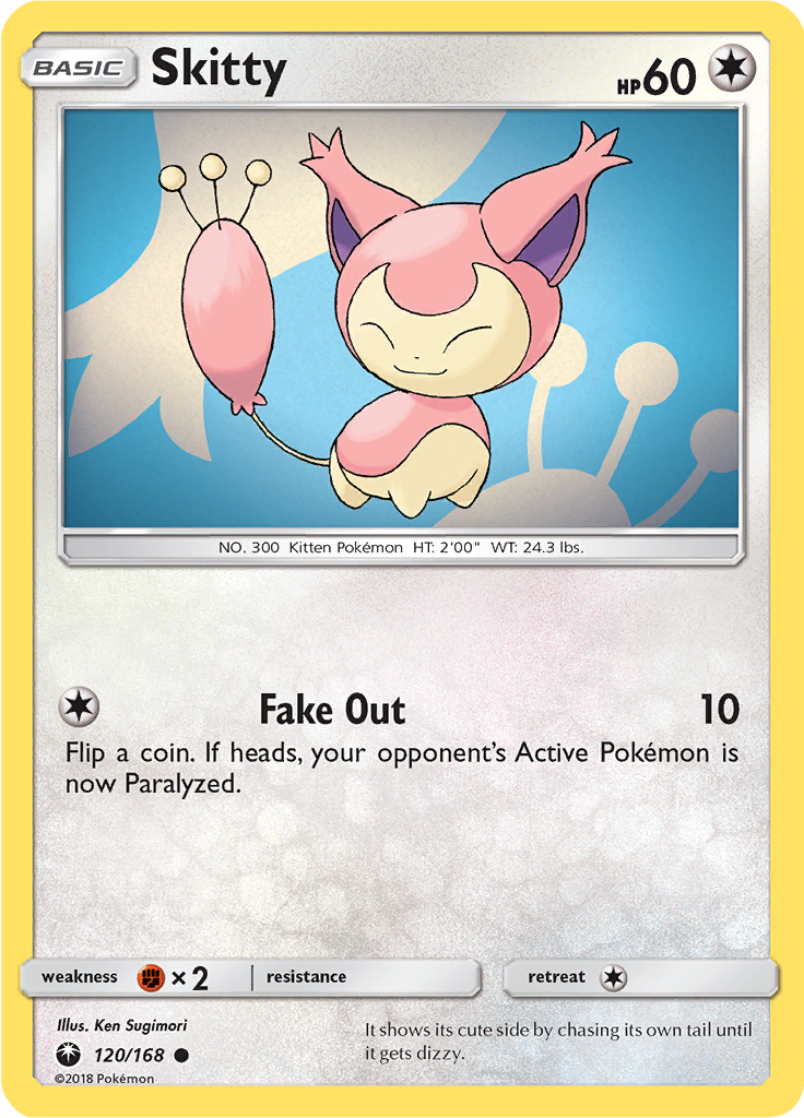 Skitty Reverse Holo