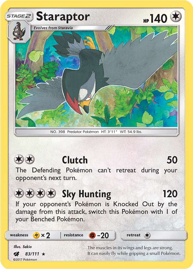 Staraptor Reverse Holo
