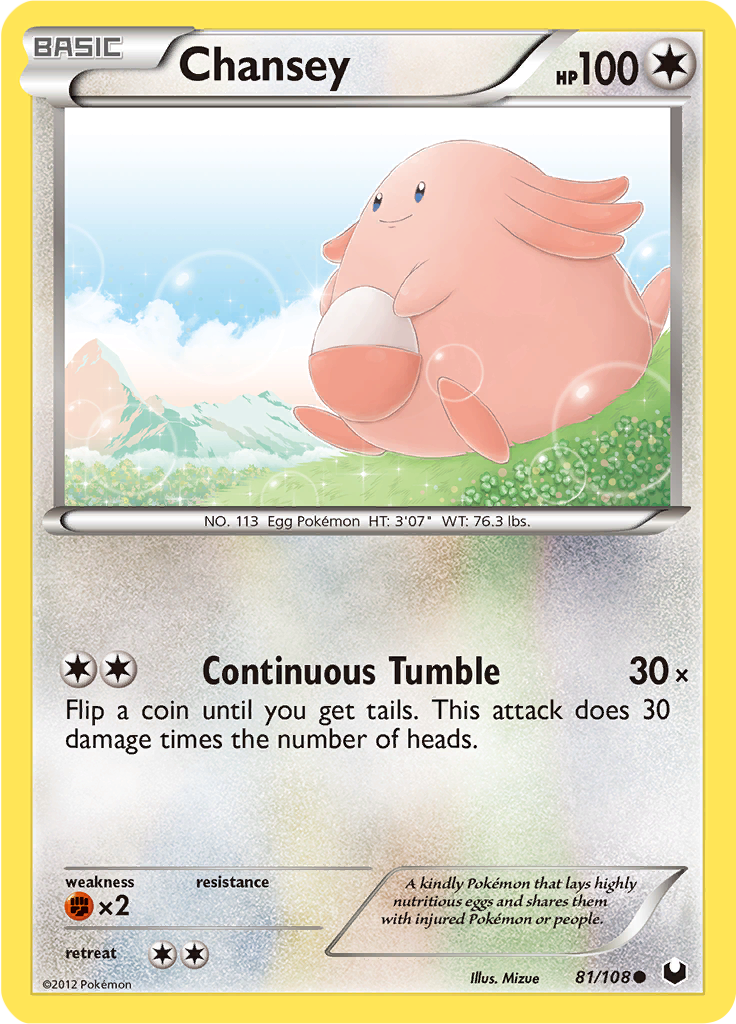 Chansey Reverse Holo