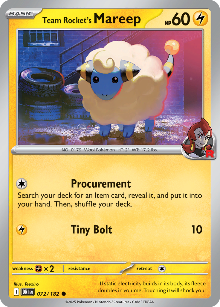 Team Rocket's Mareep