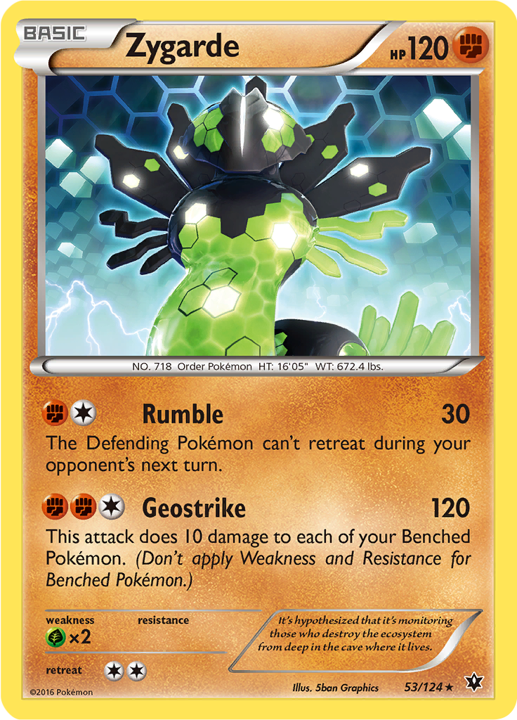 Zygarde Reverse Holo