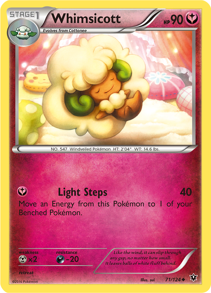 Whimsicott Reverse Holo