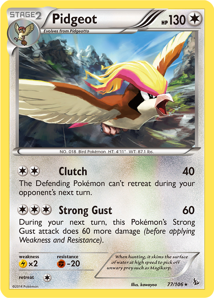 Pidgeot Reverse Holo