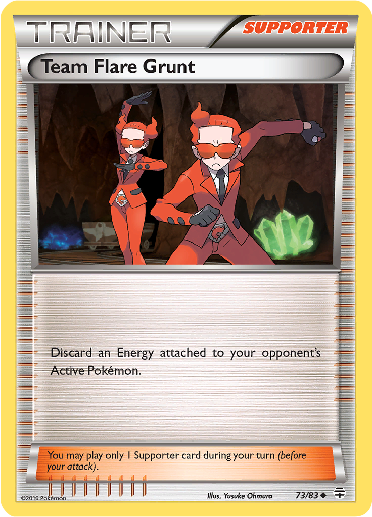 Team Flare Grunt Reverse Holo