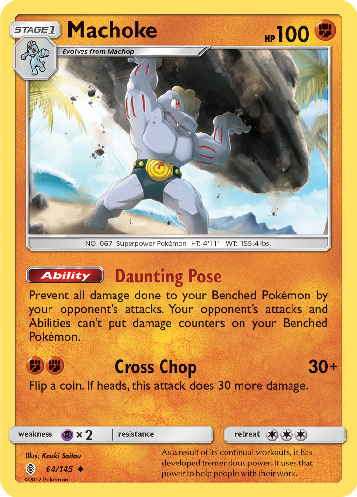 Machoke Reverse Holo
