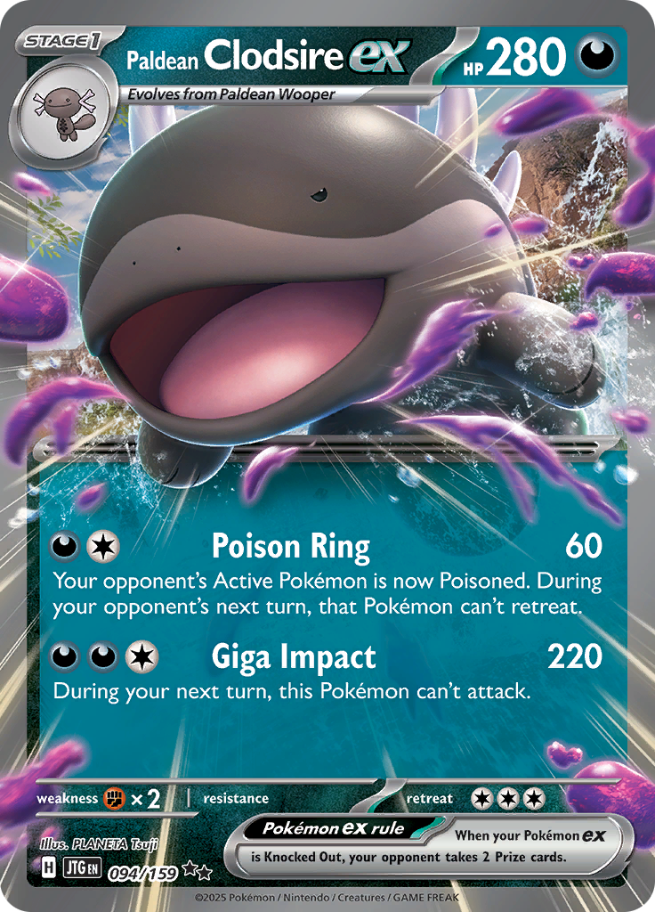 Paldean Clodsire ex