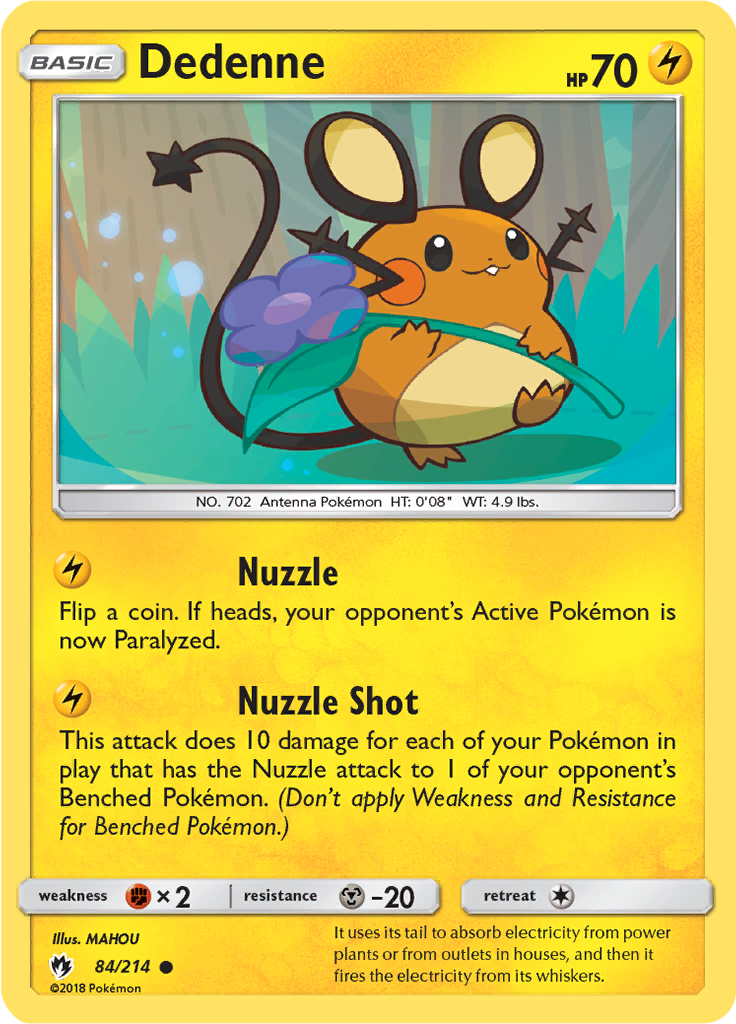 Dedenne Reverse Holo