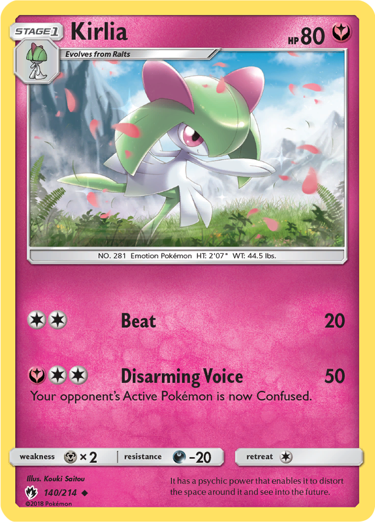 Kirlia Reverse Holo