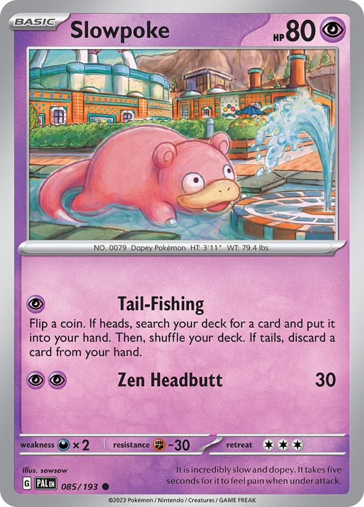 Slowpoke Reverse Holo