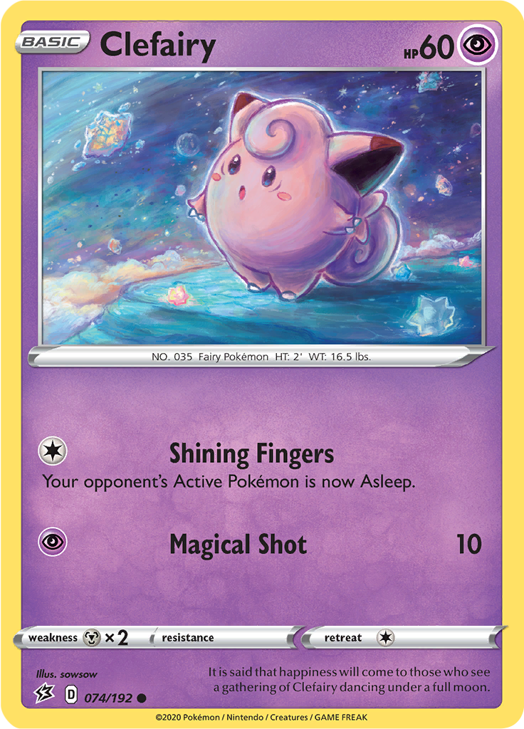 Clefairy Reverse Holo