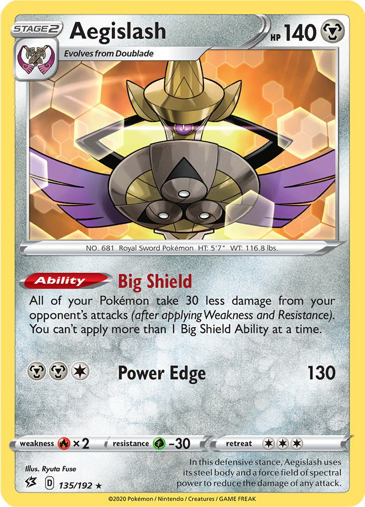 Aegislash Reverse Holo