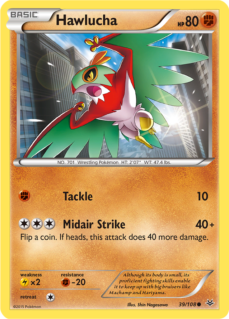 Hawlucha Reverse Holo