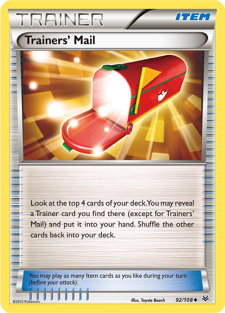 Trainers' Mail Reverse Holo