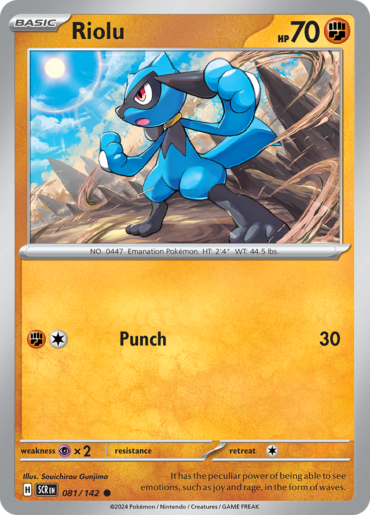 Riolu Reverse Holo