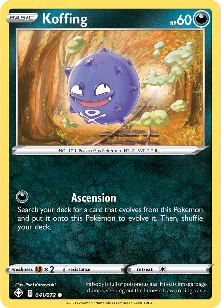 Koffing Reverse Holo