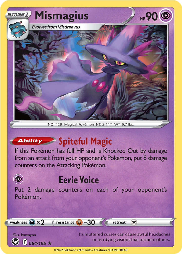Mismagius Reverse Holo