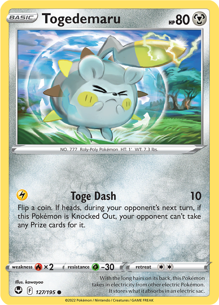 Togedemaru Reverse Holo