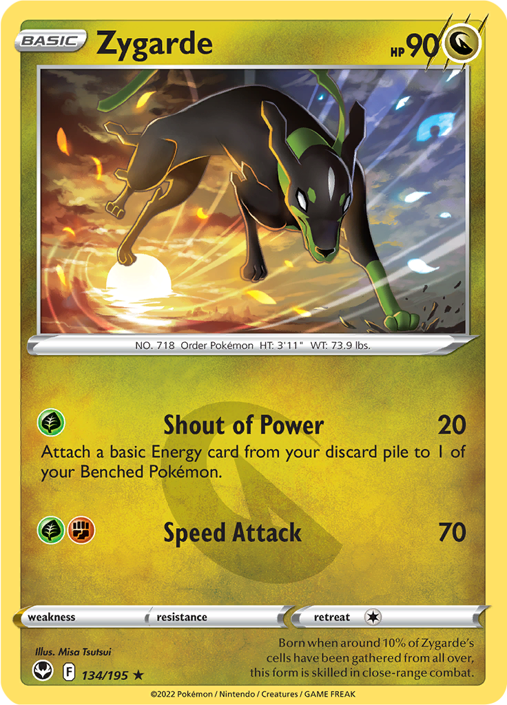 Zygarde Reverse Holo
