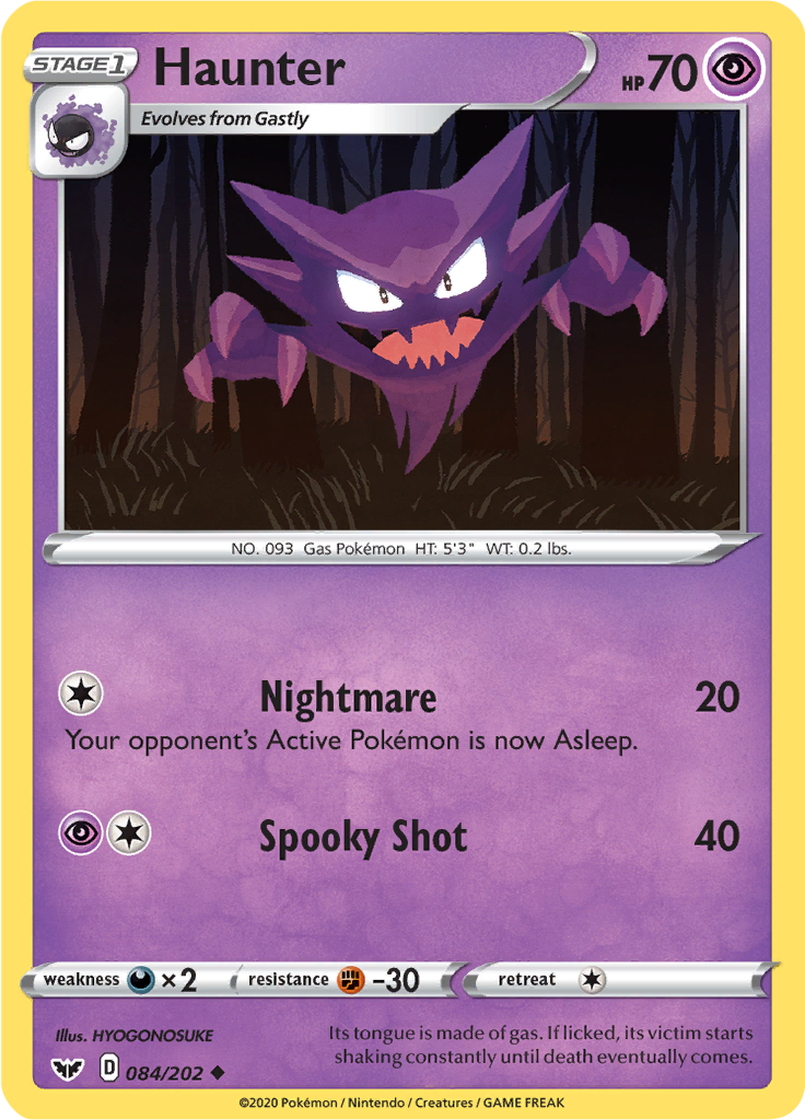 Haunter Reverse Holo