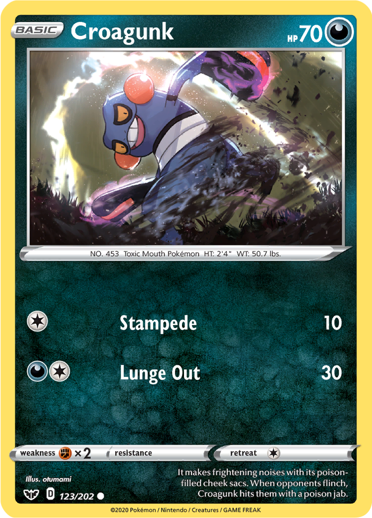 Croagunk Reverse Holo