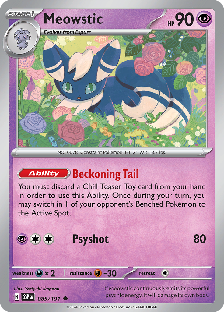 Meowstic Reverse Holo