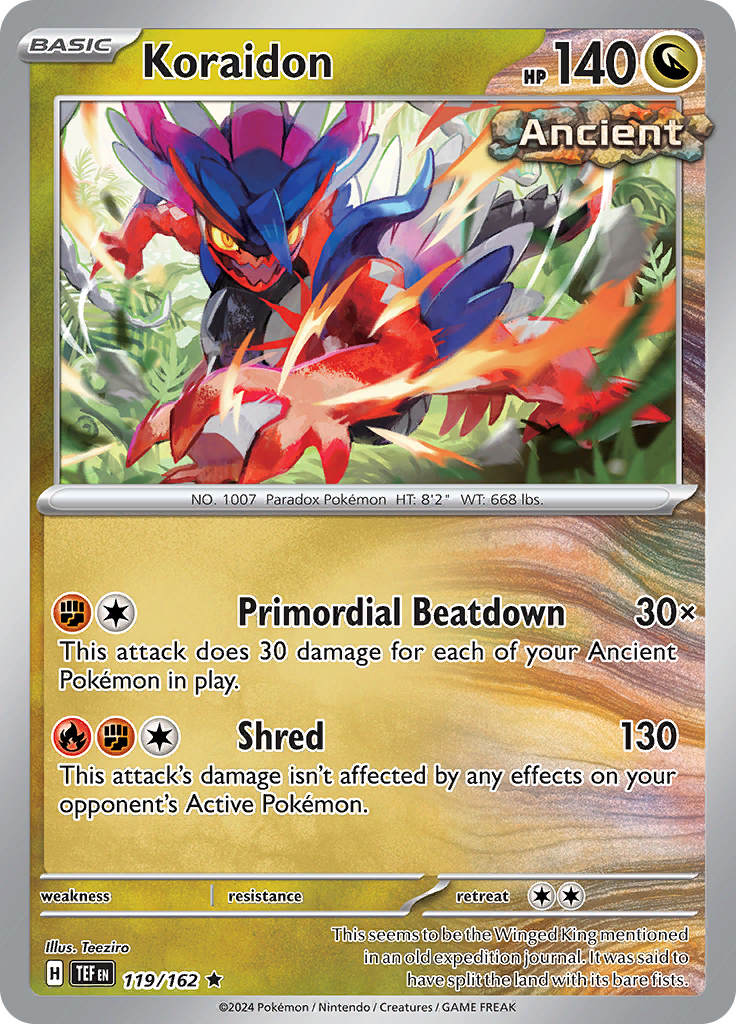 Koraidon Reverse Holo