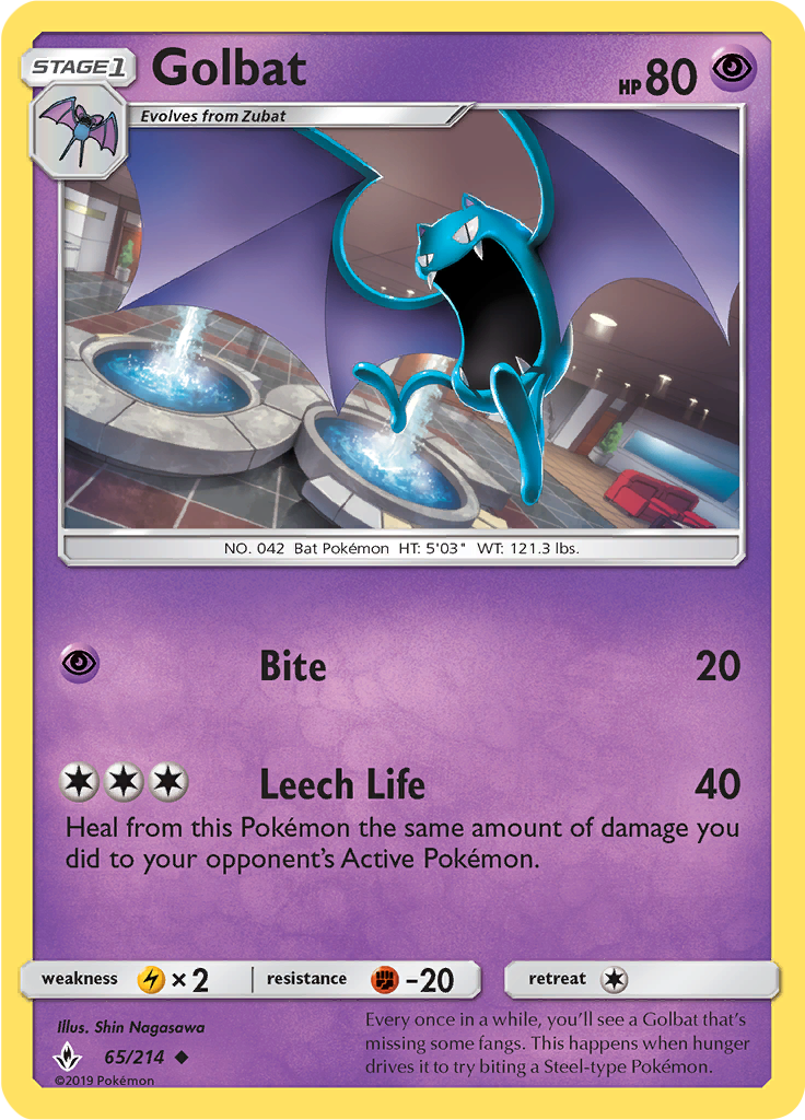 Golbat Reverse Holo