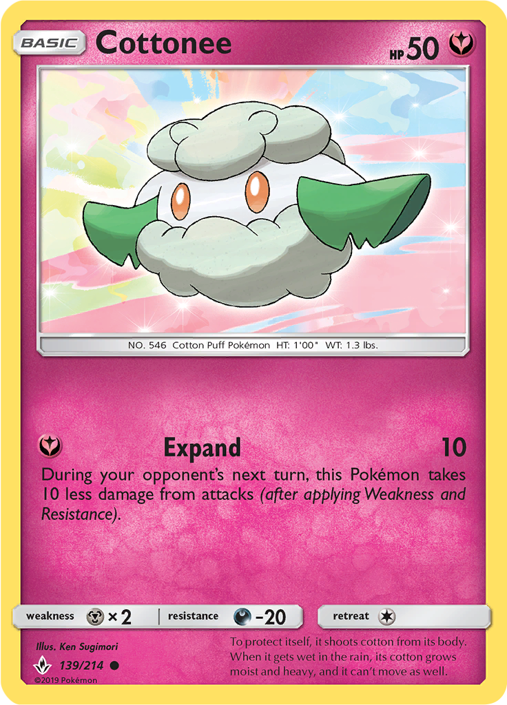 Cottonee Reverse Holo