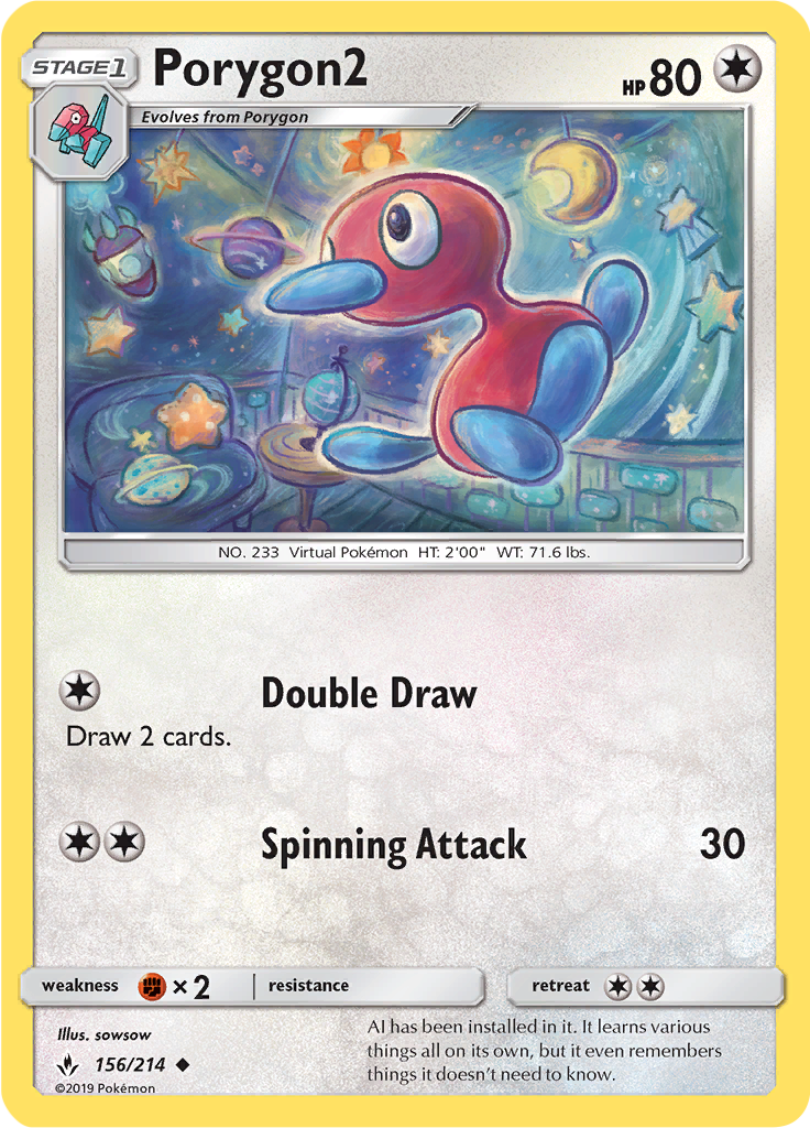Porygon2 Reverse Holo