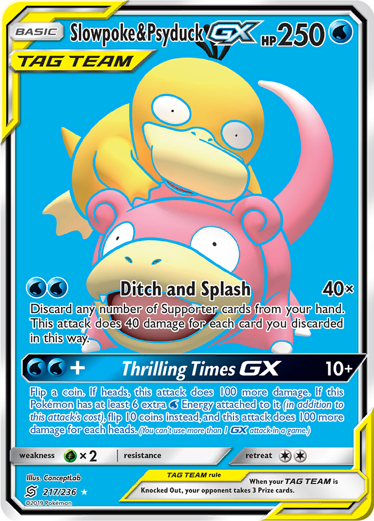 Slowpoke & Psyduck-GX